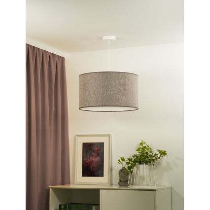 Duolla - Pakabinamas sietynas ROLLER ECO RECYCLING 1xE27/15W/230V diametras 45 cm ruda