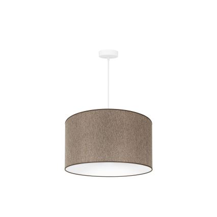 Duolla - Pakabinamas sietynas ROLLER ECO RECYCLING 1xE27/15W/230V diametras 45 cm ruda