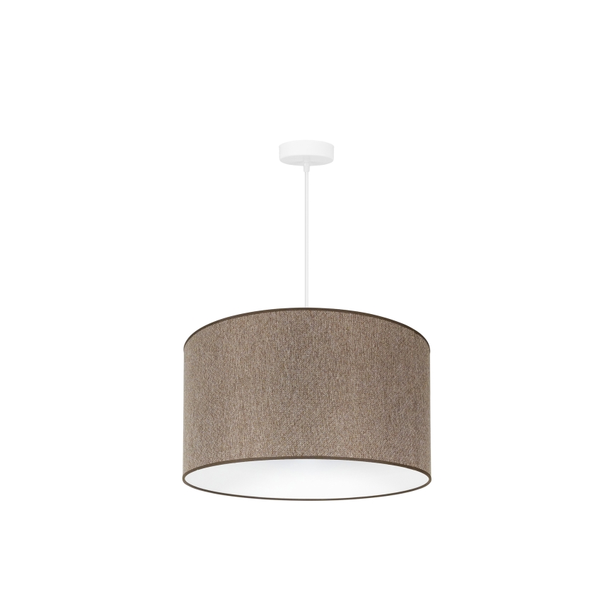 Duolla - Pakabinamas sietynas ROLLER ECO RECYCLING 1xE27/15W/230V diametras 45 cm ruda