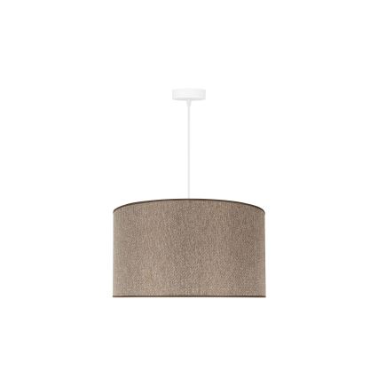 Duolla - Pakabinamas sietynas ROLLER ECO RECYCLING 1xE27/15W/230V diametras 45 cm ruda