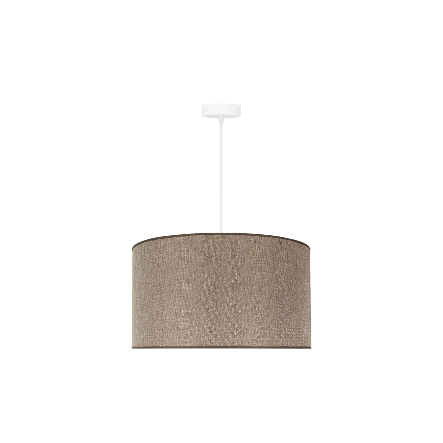 Duolla - Pakabinamas sietynas ROLLER ECO RECYCLING 1xE27/15W/230V diametras 45 cm ruda