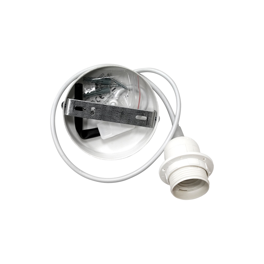 Duolla - Pakabinamas sietynas ROLLER ECO RECYCLING 1xE27/15W/230V diametras 45 cm ruda