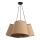 Duolla - Pakabinamas sietynas ROSSA 3xE27/15W/230V diametras 75 cm ruda/juoda