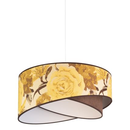 Duolla - Pakabinamas sietynas ROYAL 1xE27/40W/230V diametras 50 cm geltona