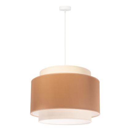 Duolla - Pakabinamas sietynas SOHO 1xE27/40W/230V diametras 40 cm smėlio spalva/kreminė