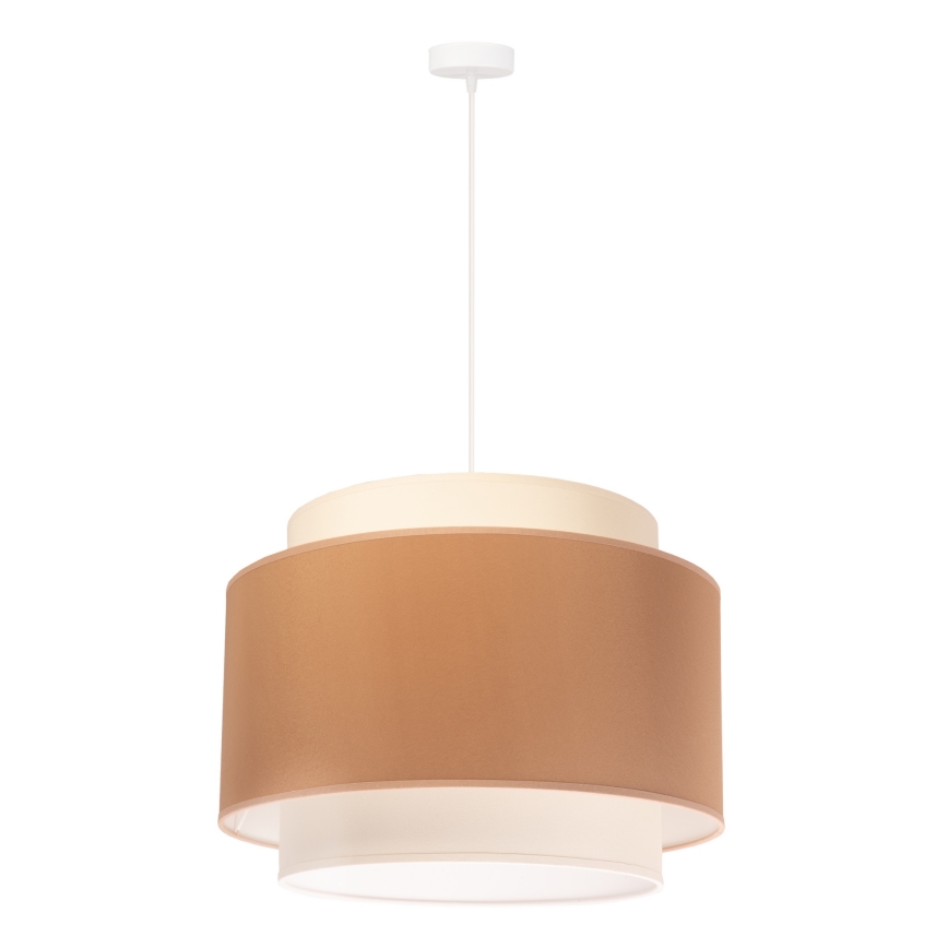 Duolla - Pakabinamas sietynas SOHO 1xE27/40W/230V diametras 40 cm smėlio spalva/kreminė