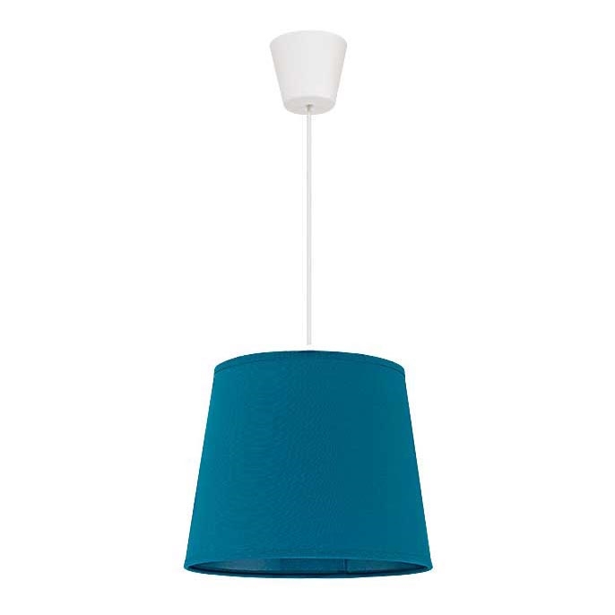 Duolla - Pakabinamas sietynas SOLO 1xE27/40W/230V diametras 24 cm mėlyna