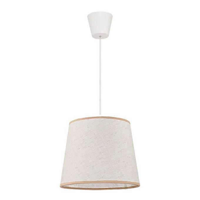 Duolla - Pakabinamas sietynas SOLO 1xE27/40W/230V diametras 24 cm šviesiai smėlinė