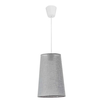 Duolla - Pakabinamas sietynas SOUL 1xE27/40W/230V diametras 19,4 cm šviesiai pilka
