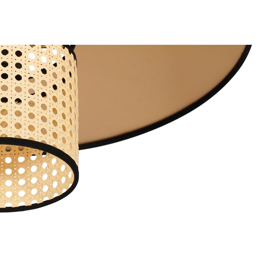 Duolla - Pakabinamas sietynas TOKYO RATTAN 1xE27/15W/230V diametras 50 cm auksas/rotangas