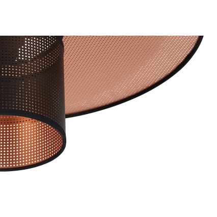 Duolla - Pakabinamas sietynas TOKYO SHINY 1xE27/15W/230V diametras 50 cm juoda/varis