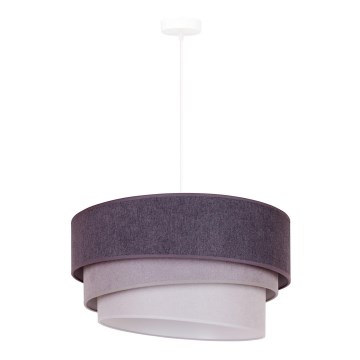 Duolla - Pakabinamas sietynas TRIO 1xE27/15W/230V diametras 45 cm antracitas/pilka/balta