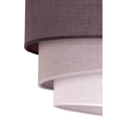 Duolla - Pakabinamas sietynas TRIO 1xE27/40W/230V diametras 45 cm antracitas/pilka/balta