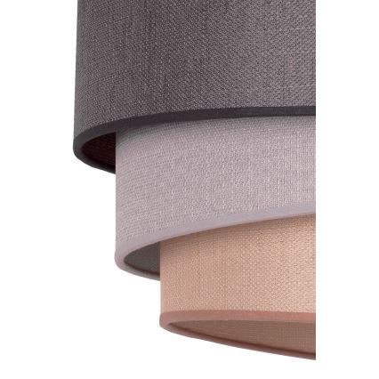 Duolla - Pakabinamas sietynas TRIO 1xE27/40W/230V diametras 45 cm antracitas/pilka/ruda