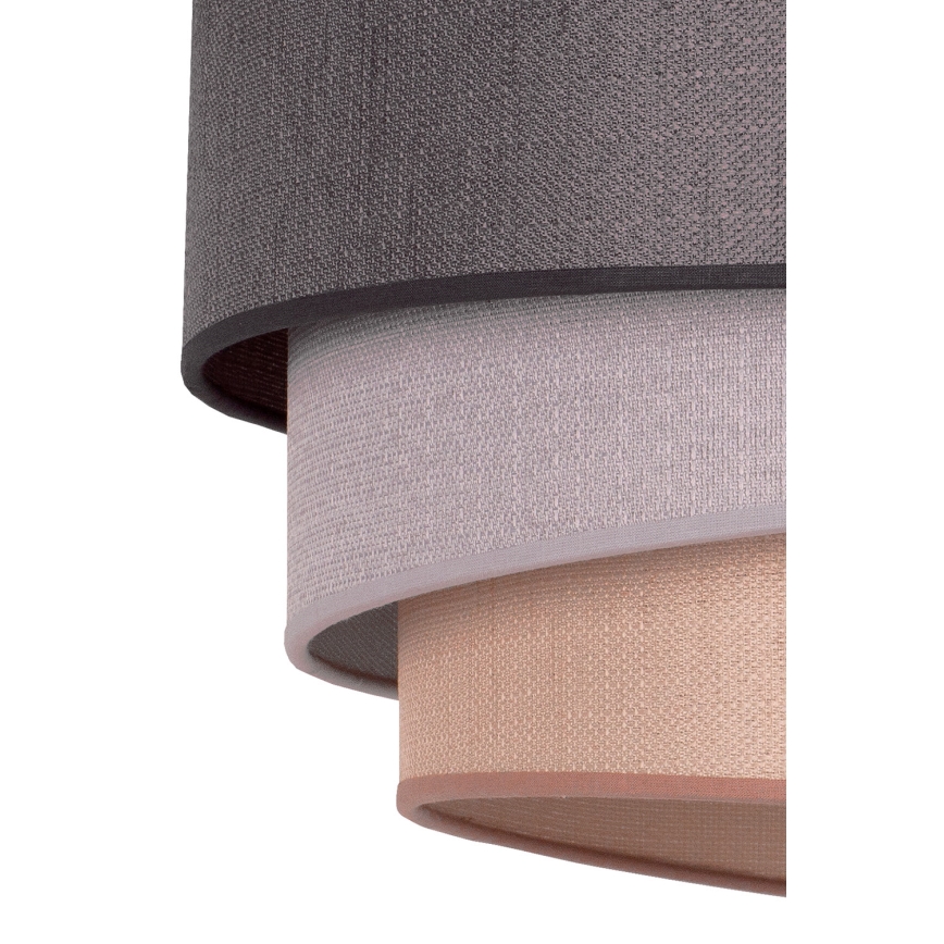 Duolla - Pakabinamas sietynas TRIO 1xE27/40W/230V diametras 45 cm antracitas/pilka/ruda