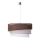 Duolla - Pakabinamas sietynas TRIO 1xE27/40W/230V diametras 45 cm ruda/smėlio spalva/balta