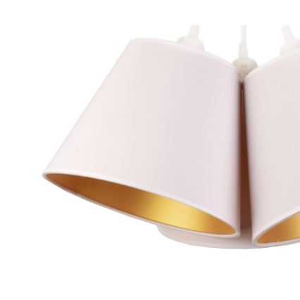 Duolla - Pakabinamas sietynas TWIGGY 3xE27/40W/230V diametras 60 cm balta