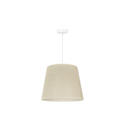 Duolla - Pakabinamas sietynas YUTE 1xE27/15W/230V diametras 38 cm pilka