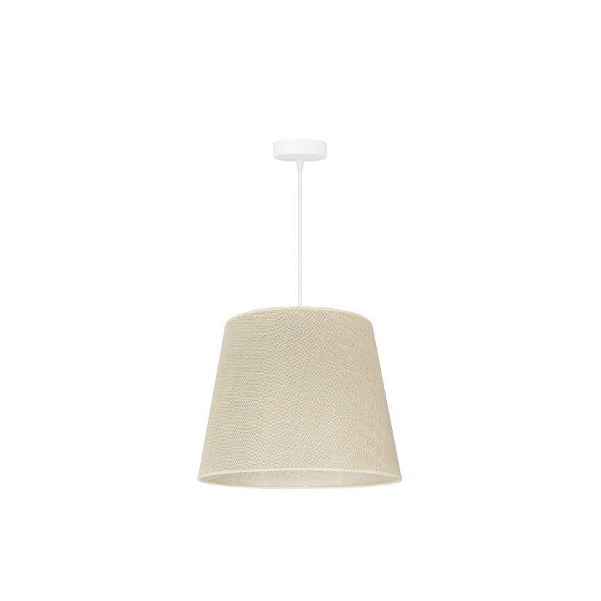Duolla - Pakabinamas sietynas YUTE 1xE27/15W/230V diametras 38 cm pilka