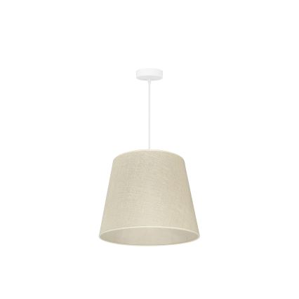 Duolla - Pakabinamas sietynas YUTE 1xE27/15W/230V diametras 38 cm pilka