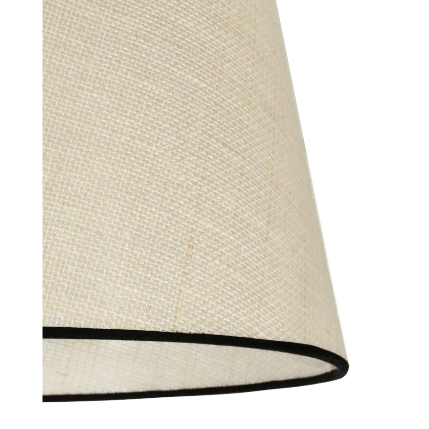 Duolla - Pakabinamas sietynas YUTE 1xE27/15W/230V diametras 38 cm pilka/juoda