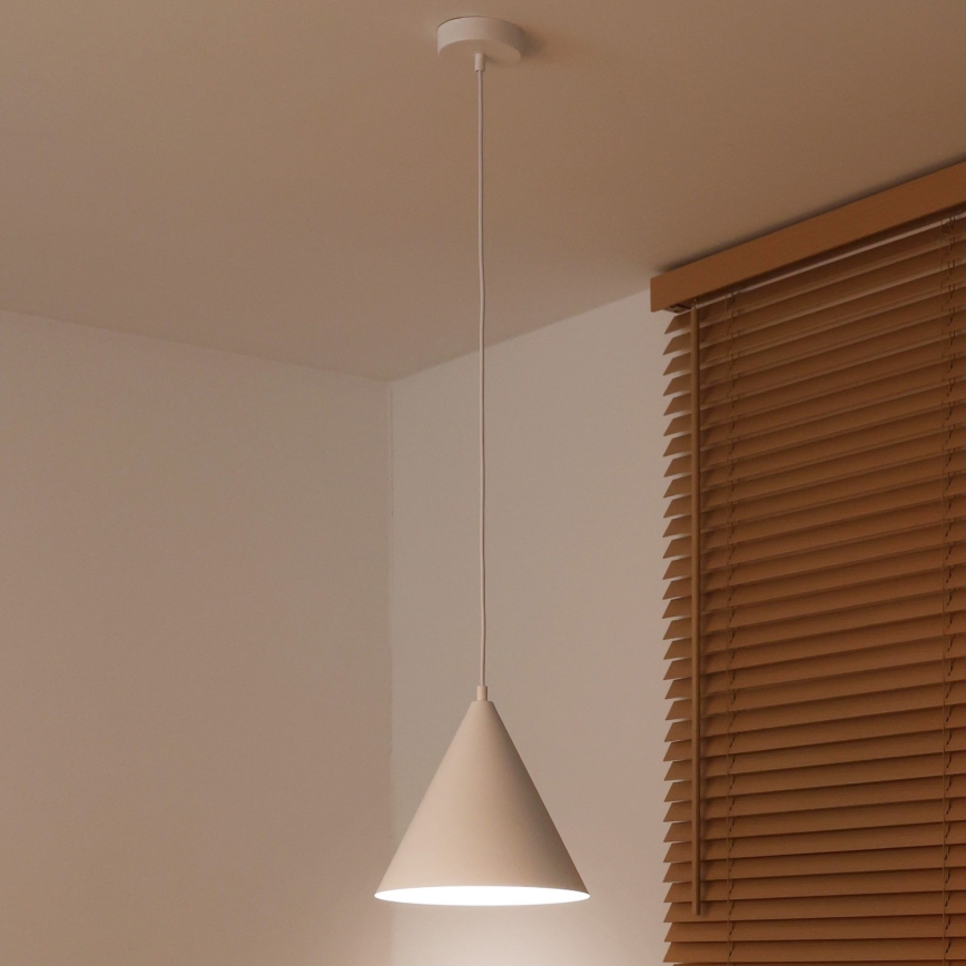 Duolla - pakabinamas šviestuvas ant laido IRONLINE 1xG9/3W/230V, skersmuo 25 cm, baltas