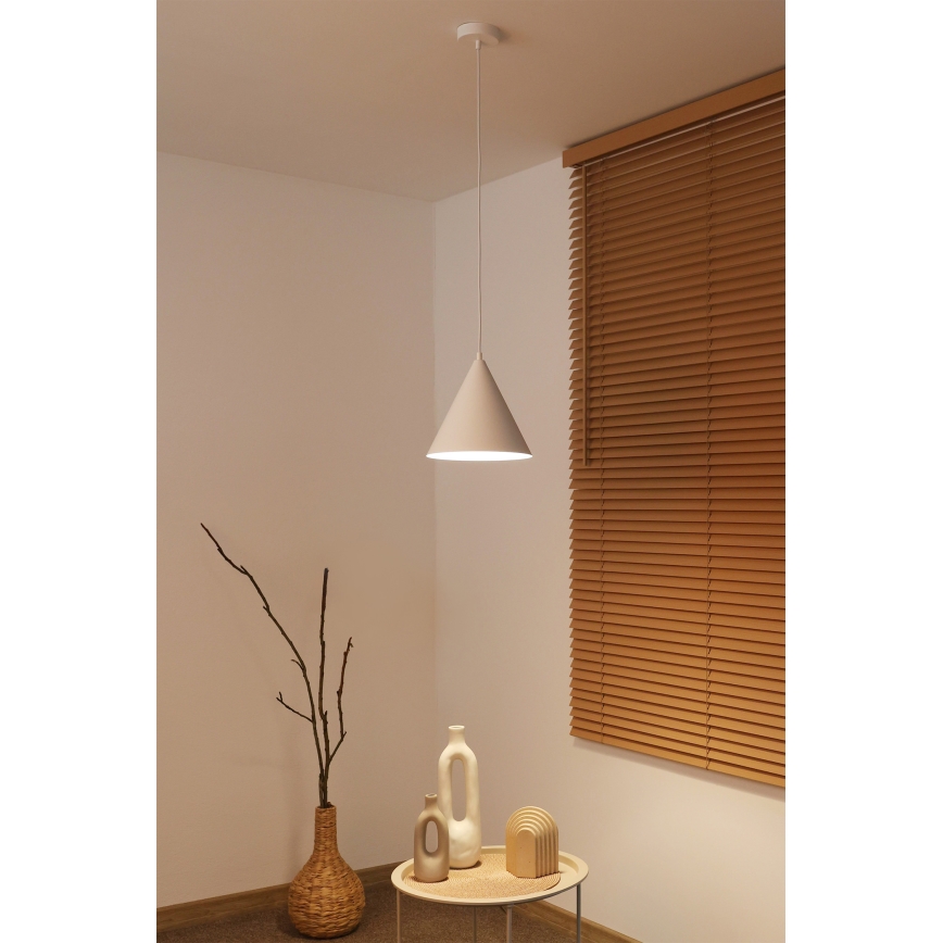 Duolla - pakabinamas šviestuvas ant laido IRONLINE 1xG9/3W/230V, skersmuo 25 cm, baltas