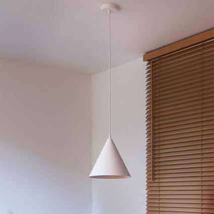 Duolla - pakabinamas šviestuvas ant laido IRONLINE 1xG9/3W/230V, skersmuo 25 cm, baltas