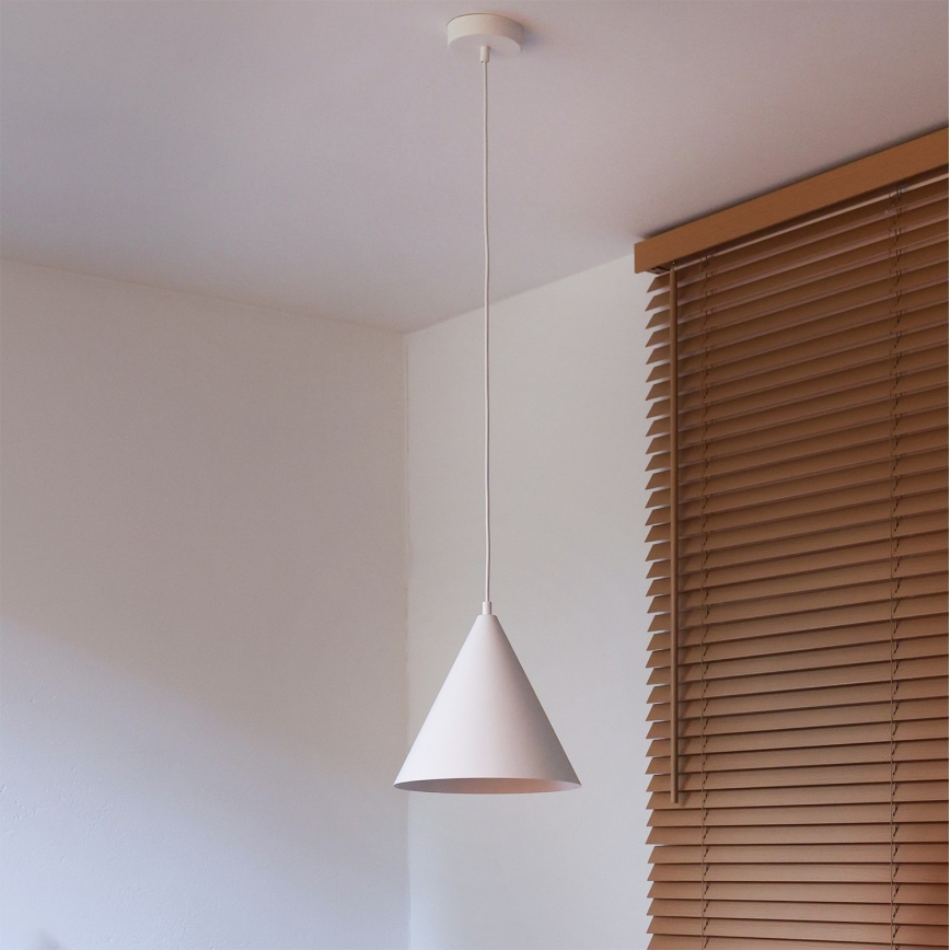 Duolla - pakabinamas šviestuvas ant laido IRONLINE 1xG9/3W/230V, skersmuo 25 cm, baltas