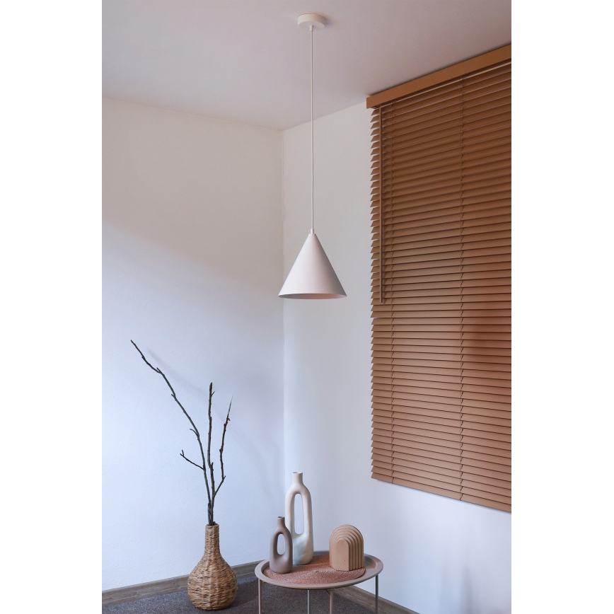 Duolla - pakabinamas šviestuvas ant laido IRONLINE 1xG9/3W/230V, skersmuo 25 cm, baltas