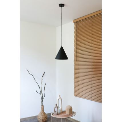 Duolla - Pakabinamas šviestuvas ant laido IRONLINE 1xG9/3W/230V Ø 25 cm juodas