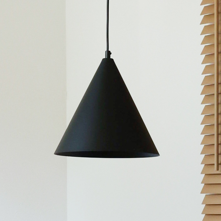 Duolla - Pakabinamas šviestuvas ant laido IRONLINE 1xG9/3W/230V Ø 25 cm juodas