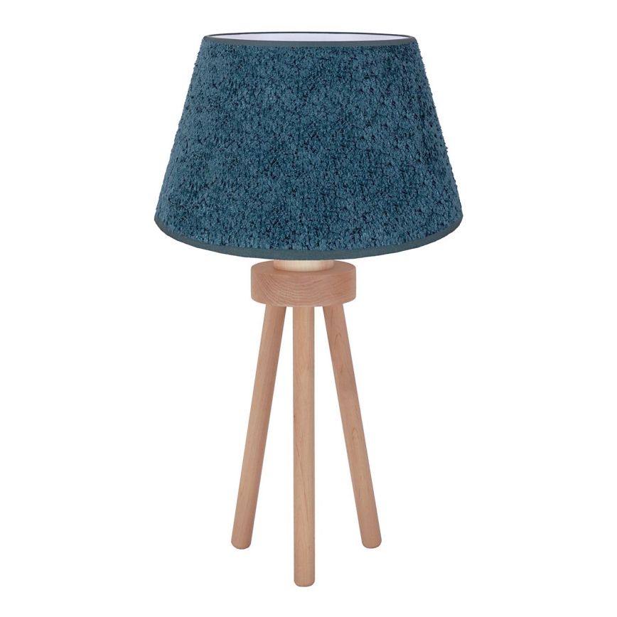 Duolla - Stalinis šviestuvas BOUCLE 1xE27/15W/230V diametras 28 cm turkis/medis