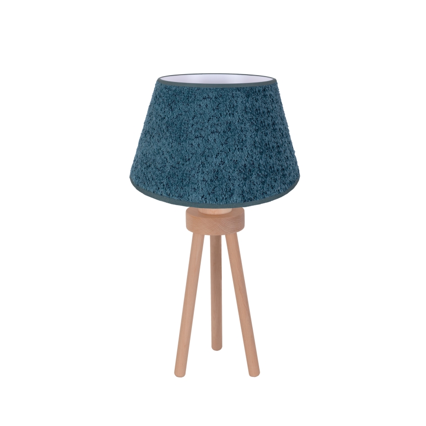 Duolla - Stalinis šviestuvas BOUCLE 1xE27/15W/230V diametras 28 cm turkis/medis