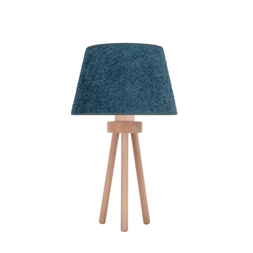 Duolla - Stalinis šviestuvas BOUCLE 1xE27/15W/230V diametras 28 cm turkis/medis