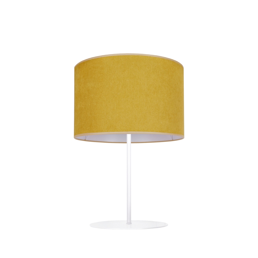 Duolla - Stalinis šviestuvas BRISTOL 1xE14/15W/230V diametras 17,5 cm geltona/balta