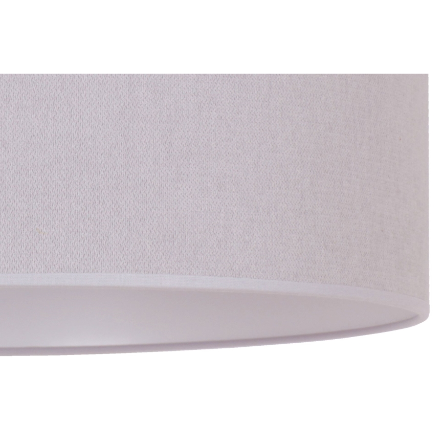 Duolla - Stalinis šviestuvas BRISTOL 1xE14/15W/230V diametras 17,5 cm pilka/balta