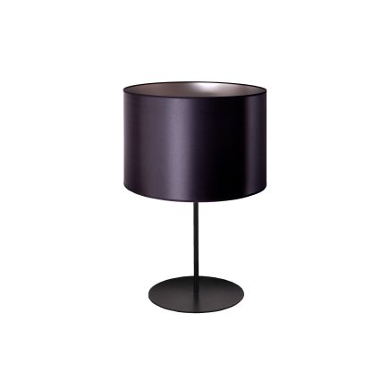 Duolla - Stalinis šviestuvas CANNES 1xE14/15W/230V diametras 20 cm juoda/sidabras