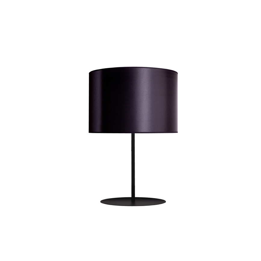 Duolla - Stalinis šviestuvas CANNES 1xE14/15W/230V diametras 20 cm juoda/sidabras