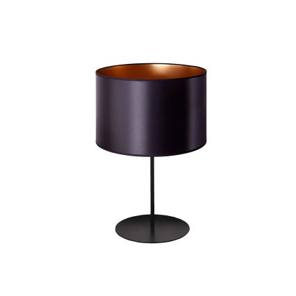 Duolla - Stalinis šviestuvas CANNES 1xE14/15W/230V diametras 20 cm juoda/varis