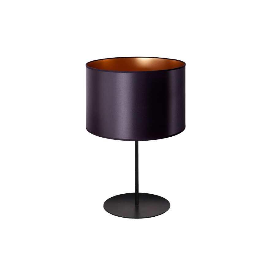 Duolla - Stalinis šviestuvas CANNES 1xE14/15W/230V diametras 20 cm juoda/varis