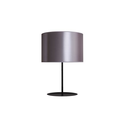 Duolla - Stalinis šviestuvas CANNES 1xE14/15W/230V diametras 20 cm sidabras/varis/juoda