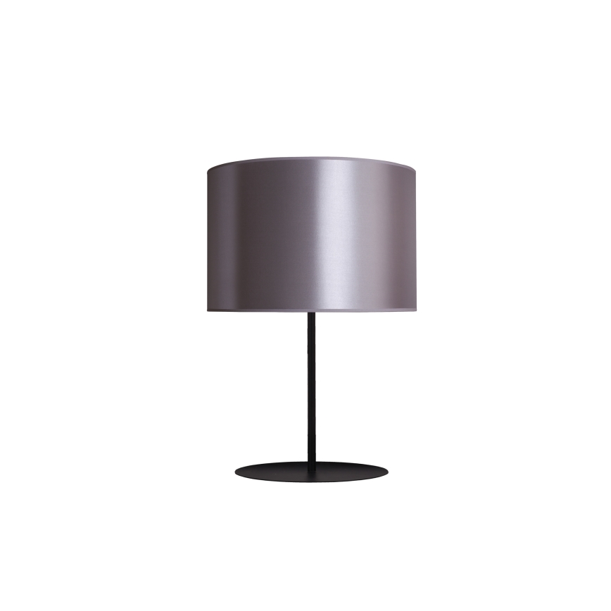 Duolla - Stalinis šviestuvas CANNES 1xE14/15W/230V diametras 20 cm sidabras/varis/juoda