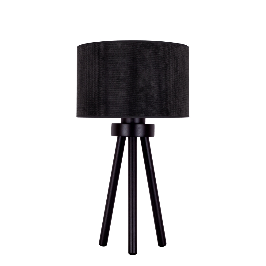 Duolla - Stalinis šviestuvas LYON 1xE27/15W/230V diametras 30 cm juoda