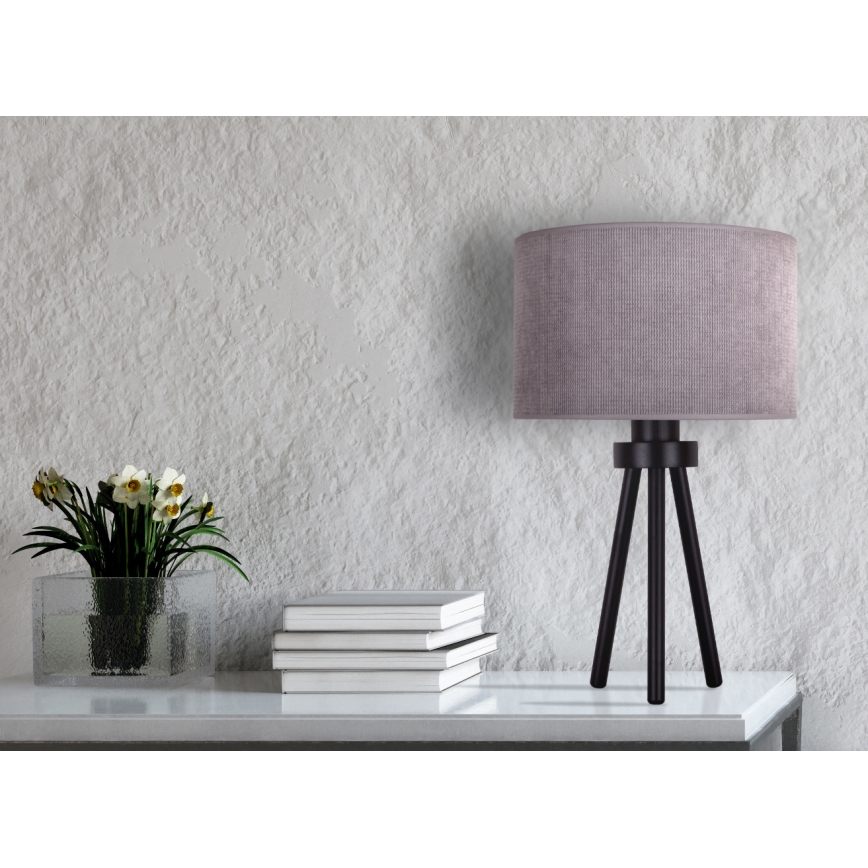 Duolla - Stalinis šviestuvas LYON 1xE27/15W/230V diametras 30 cm pilka