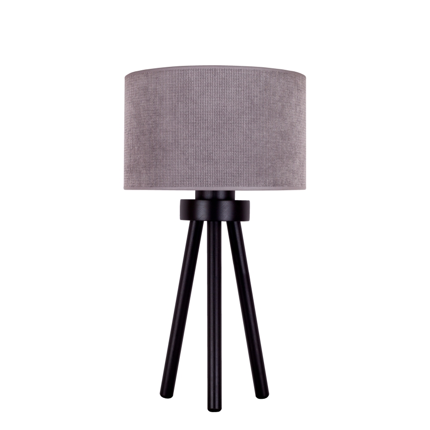 Duolla - Stalinis šviestuvas LYON 1xE27/15W/230V diametras 30 cm pilka