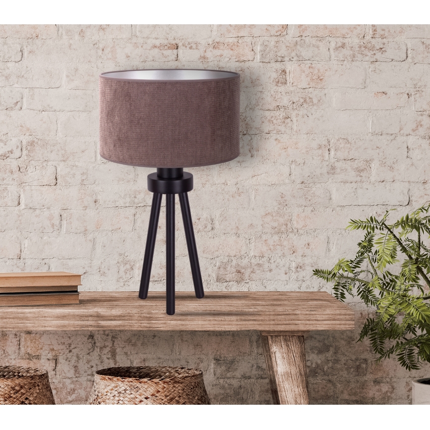 Duolla - Stalinis šviestuvas LYON 1xE27/15W/230V diametras 30 cm ruda