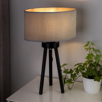 Duolla - Stalinis šviestuvas OVAL 1xE27/15W/230V diametras 30 cm pilka