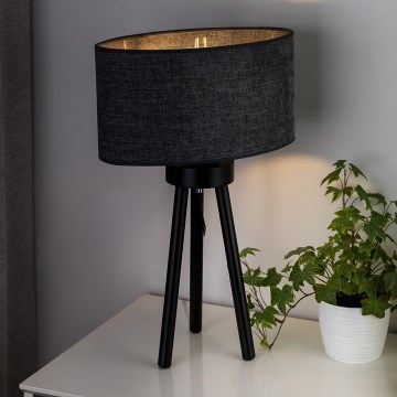 Duolla - Stalinis šviestuvas OVAL 1xE27/15W/230V diametras 30 cm pilka