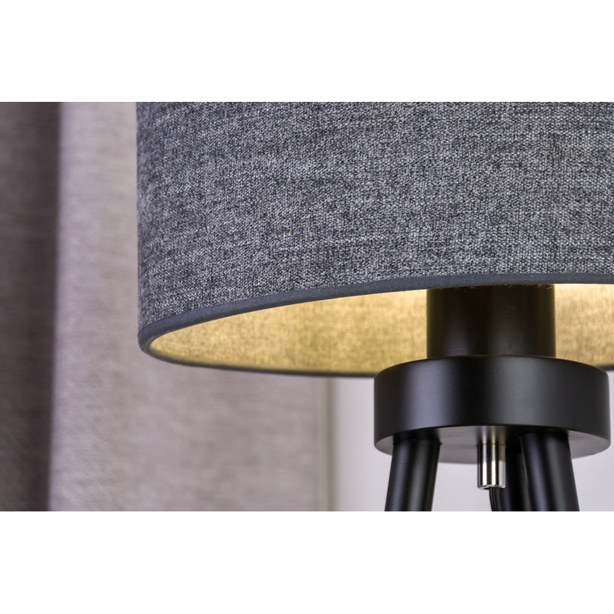 Duolla - Stalinis šviestuvas OVAL 1xE27/15W/230V diametras 30 cm pilka